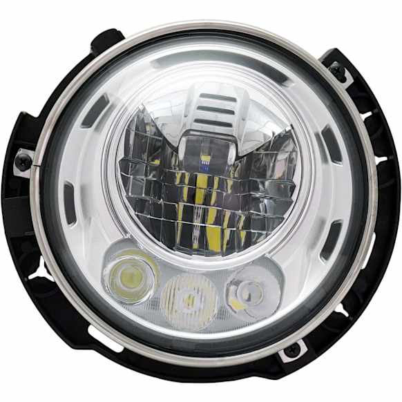 2017 Jeep Wrangler - Driver Side LED Headlight, With bulb(s), Production Date From July 2017, OE Replacement