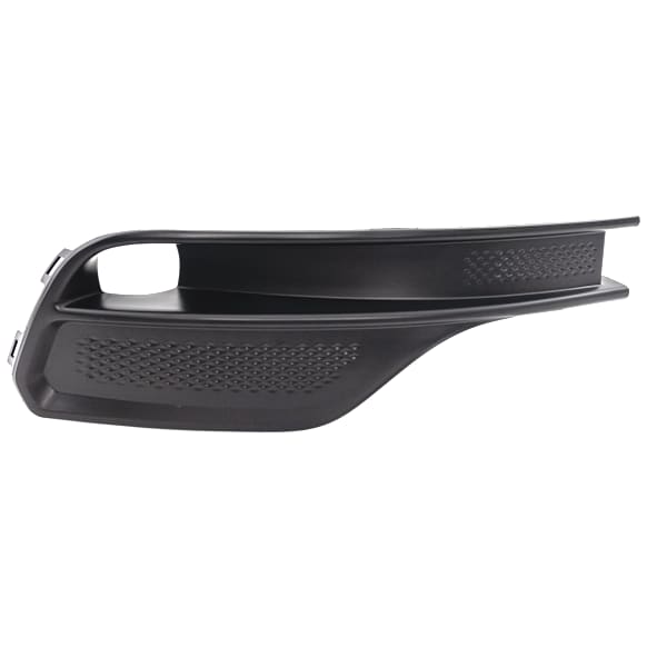 Front, Passenger Side Fog Light Trim, Textured Black, For Models with Mopar Light Bar