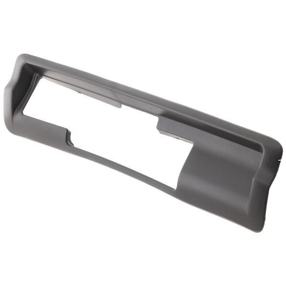 2014 Jeep Grand Cherokee - Rear Hitch Cover, Type 1, For Models With Dual Exhaust, Plastic, Textured, CAPA Certified