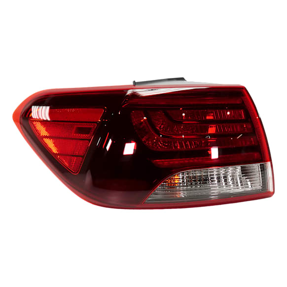 2019 Kia Sorento - Driver Side, Outer Halogen Tail Light, With bulb(s), Mounts on Body, OE Replacement