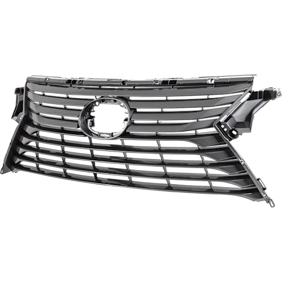 Grille Assembly, Dark Gray Shell and Insert, Base Model, 6 Cyl., 3.5L Engine