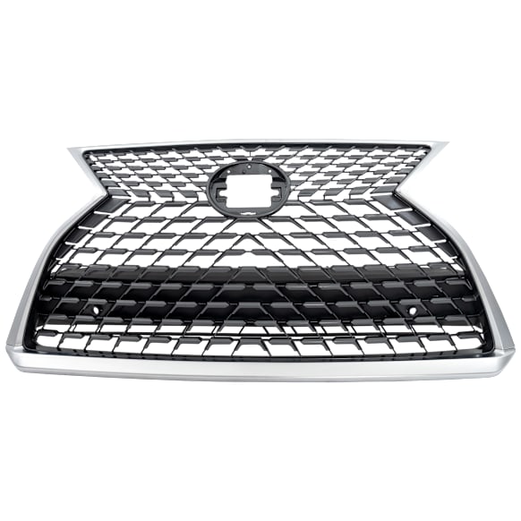 Grille Assembly, Chrome Shell with Painted Dark Gray Insert, Base Model, 6 Cyl., 3.5L Engine