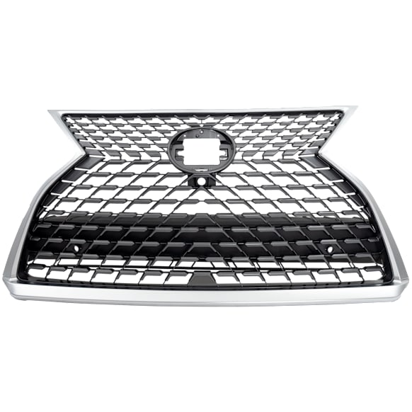 Grille Assembly, Chrome Shell with Painted Dark Gray Insert, Base Model, 6 Cyl., 3.5L Engine