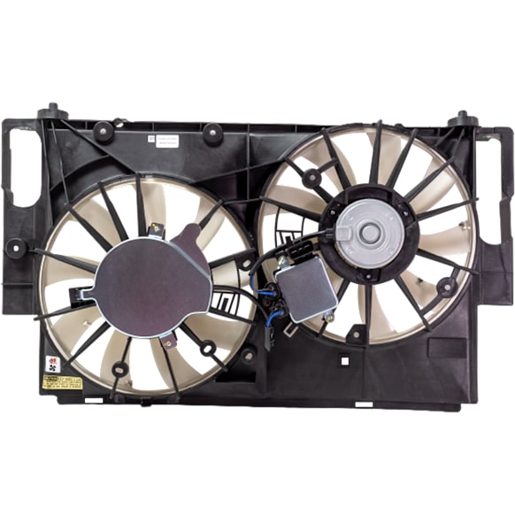 OE Replacement Radiator Fan, 2.5L, 4Cyl, Dual fan