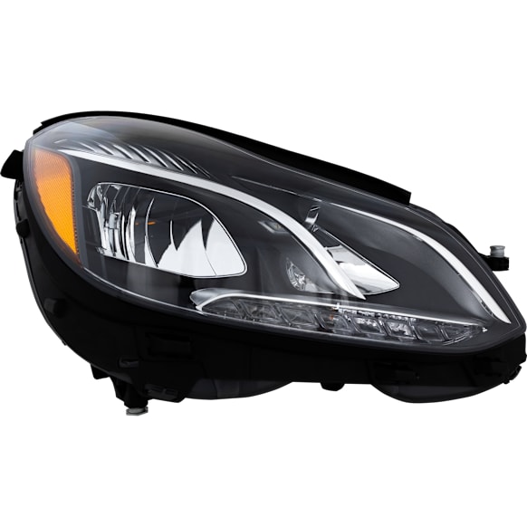 2014-2016 Mercedes Benz E550 - Passenger Side Headlight, with Bulb, LED, Clear Lens