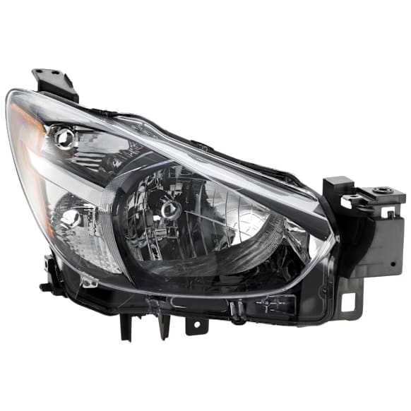 Passenger Side Halogen Headlight, Without bulb(s), OE Replacement