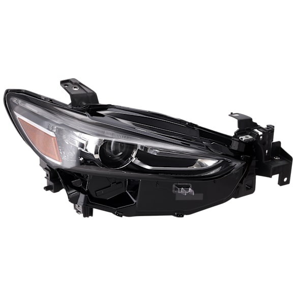 Passenger Side LED Headlight, With bulb(s), OE Replacement