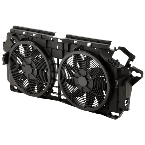 2017 Mercedes Benz Sprinter 2500 - Radiator Fan 6 Cyl 3.0L, Extended Cargo Van, For Models Without Partition Wall, Dual fan