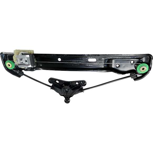 Rear, Passenger Side Window Regulator, Power, Without Panel
