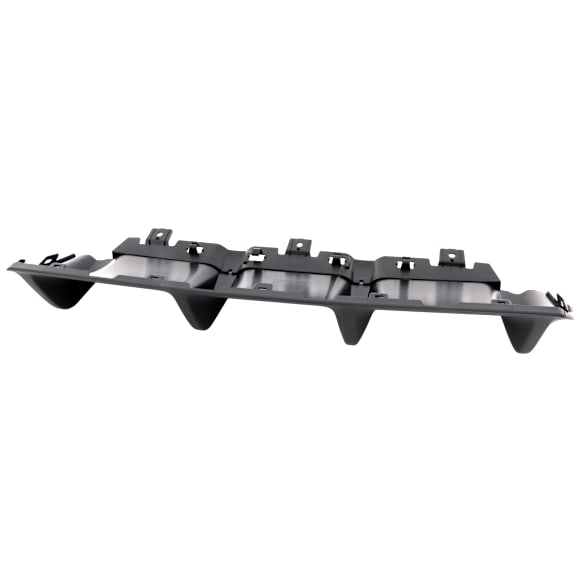Rear, Lower, Center Bumper Trim, Textured Black