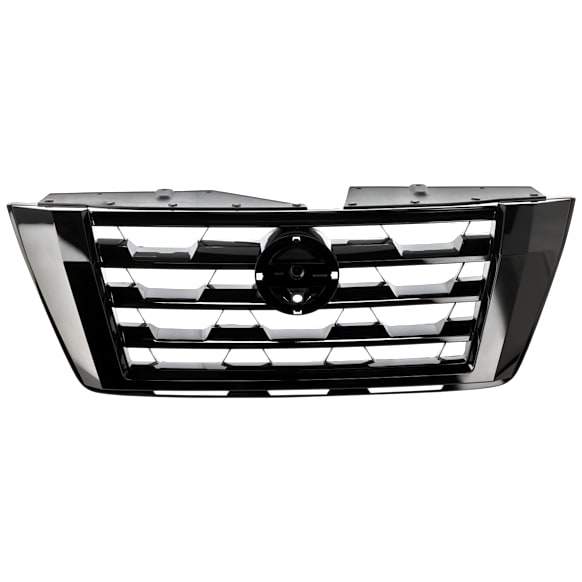 2021-2023 Nissan Armada - Grille, Painted Black, For Models with Midnight Edition