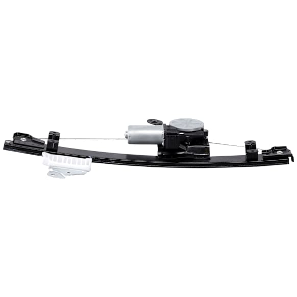 Front, Driver Side Window Regulator, Power, With Anti-Pinch Feature
