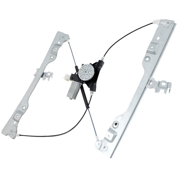 Front, Passenger Side Window Regulator, Power, with Motor