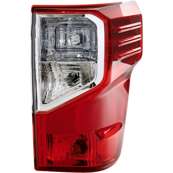 2019 Nissan Titan XD - Passenger Side Halogen/LED Tail Light, With bulb(s), For Models Without Utility Package, OE Replacement