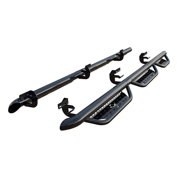 2019 Ram 2500 - Legend Series Nerf Bars, Powdercoated Black, Wheel to wheel, Set of 2