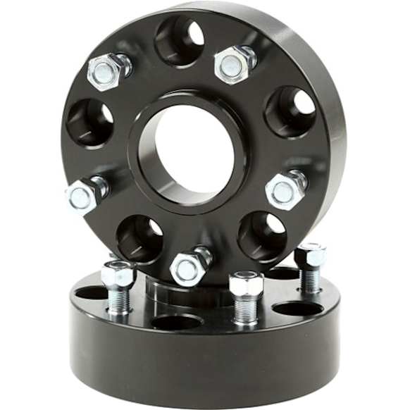 2007 Jeep Commander - Wheel Spacer - Powdercoated Black, Aluminum, Direct Fit, Set of 2