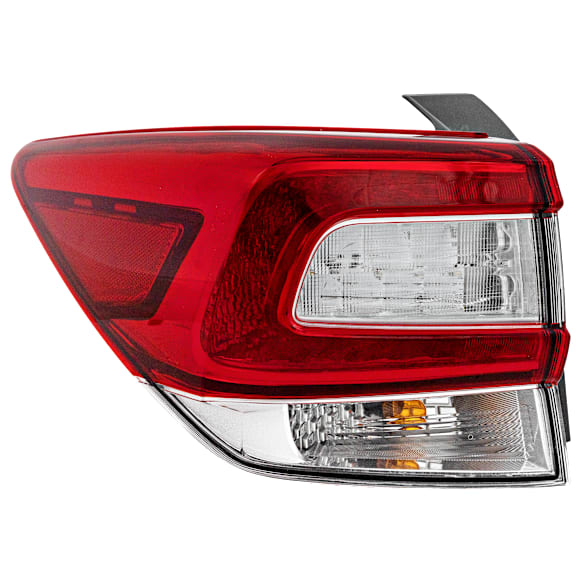 2019 Subaru Impreza - Driver Side, Outer Halogen Tail Light, With bulb(s), 4-Door Mounts On Body, OE Replacement, Hatchback