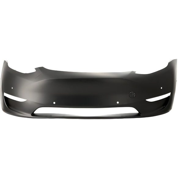 2023 Tesla Model Y - Front Primed Bumper Cover, For Models With Parking Aid Sensor