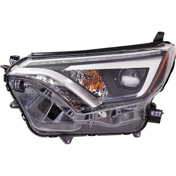 Driver Side Headlight, with Bulb, LED, Clear Lens, 4 Cyl., 2.5L Engine