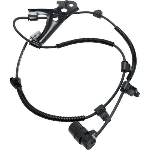 Rear, Passenger Side ABS Speed Sensor, Base Model, 8 Cyl., 4.7L Engine