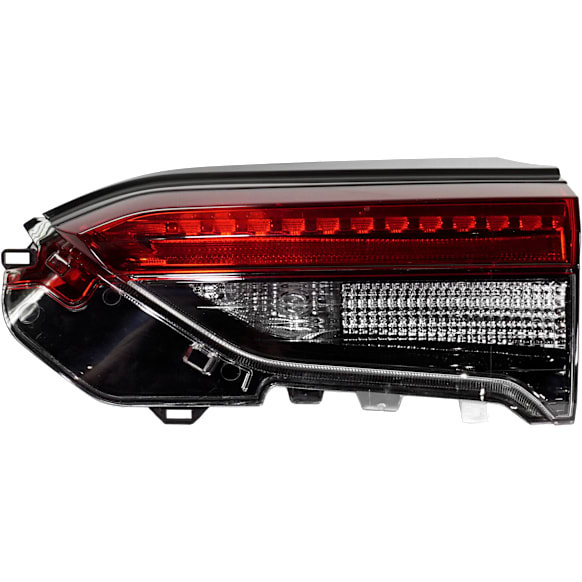 2019 Toyota RAV4 LE - Passenger Side, Inner Halogen/LED Tail Light, With bulb(s), Mounts on Liftgate, North America Built Vehicle, OE Replacement