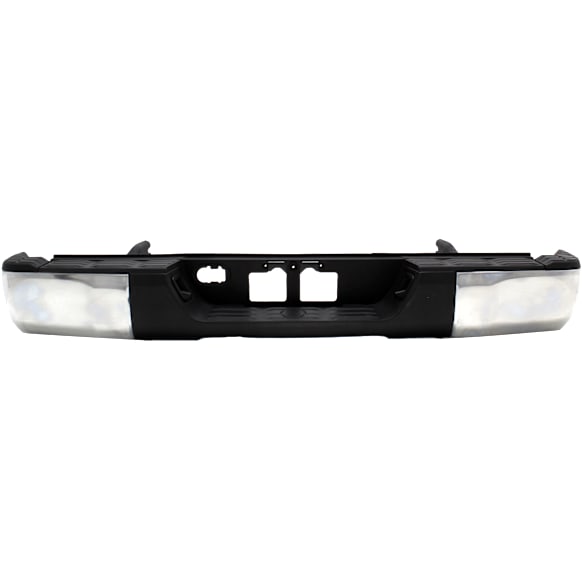 Step Bumper, Chrome Face Bar and Pads Without mounting bracket(s)