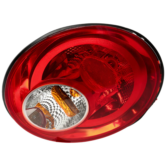 Passenger Side Tail Light, with Bulb, Halogen, Clear and Red Lens
