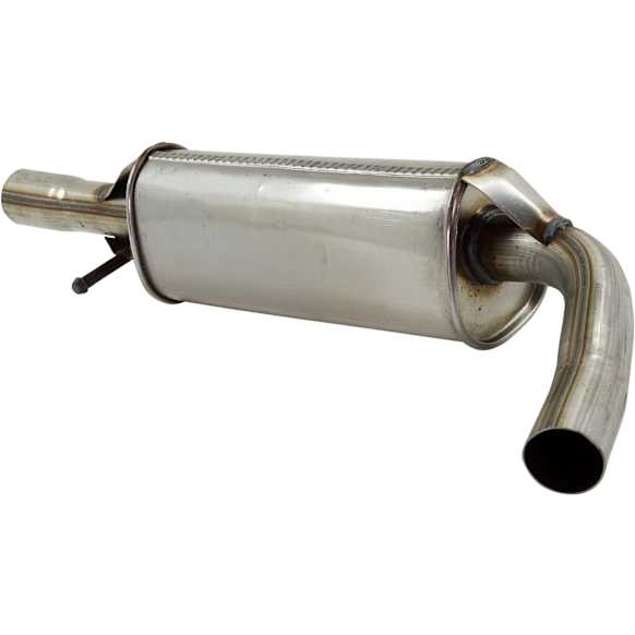 2001 Volkswagen Beetle - Rear Muffler, Central Silencer, Natural, 4 Cyl 2.0L