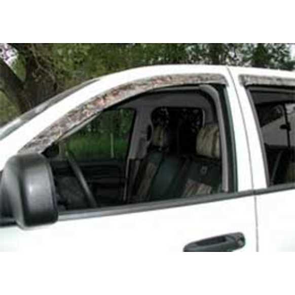 6154-2 Front, Driver and Passenger Side Window Visor, Smoke