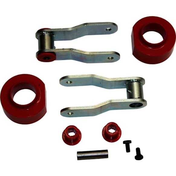 1992 Jeep Cherokee - Leveling Kit, 2 in. Lift; AMC 35; Dana 30 Reverse; Dana 35; Dana 44, Polyurethane - Front or Rear
