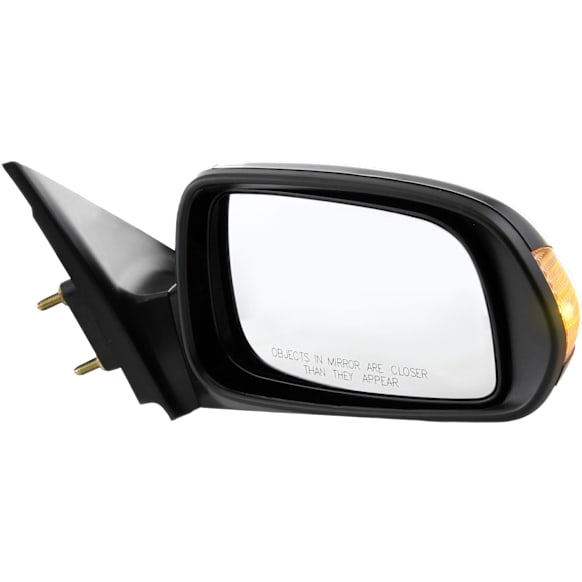 Passenger Side Mirror, Power Adjust, Non-Heated, Non-Folding, Paintable, In-housing Signal Light, No Memory, No Puddle Light, No Auto-Dimming, No Blind Spot Feature