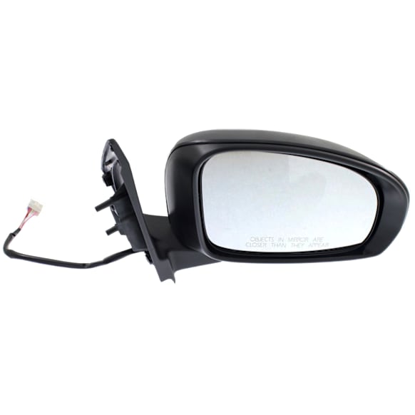 Passenger Side Mirror, Power, Manual Folding, Non-Heated, Paintable, In-housing Signal Light, No Memory, No Puddle Light, No Auto-Dimming, No Blind Spot Feature, Base Model