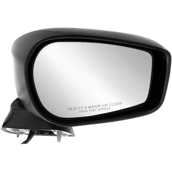 2016 Scion FR-S Base - Passenger Side Mirror, Power Adjust, Heated, Textured Black, Manual Folding, No Signal Light, No Blind Spot Feature, No Memory, No Puddle Light, No Auto-Dimming