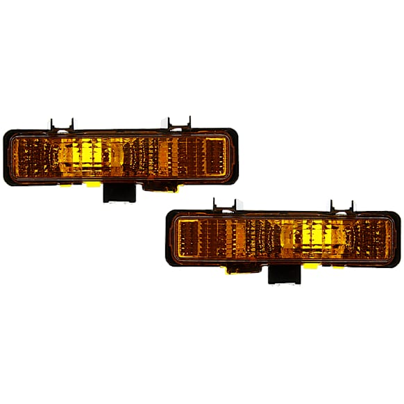 Front, Driver and Passenger Side Turn Signal Light, Without bulb(s)