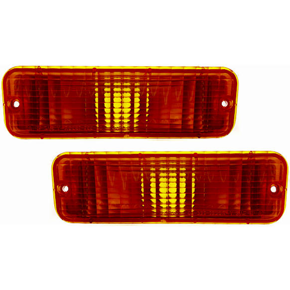 Front, Driver and Passenger Side Turn Signal Light, Without bulb(s)
