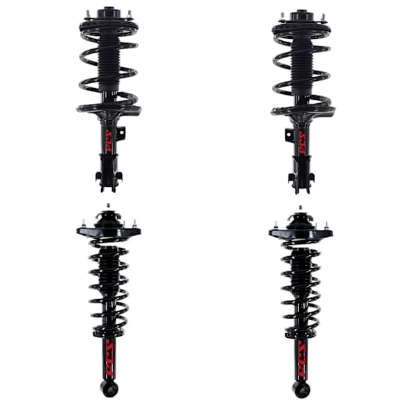 SET-1331661L-C Front and Rear, Driver and Passenger Side Fully Loaded Strut