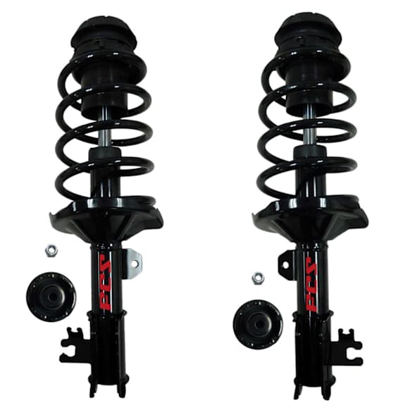 SET-1331847L-F Front, Driver and Passenger Side Fully Loaded Strut, Sedan