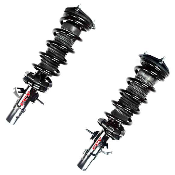 SET-1335827L-F Front, Driver and Passenger Side Fully Loaded Strut, AWD, Sedan