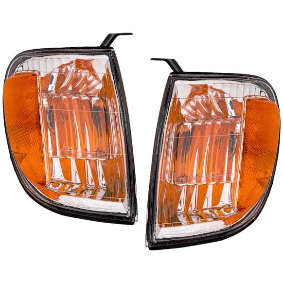 Front, Driver and Passenger Side Turn Signal Light, With bulb(s)