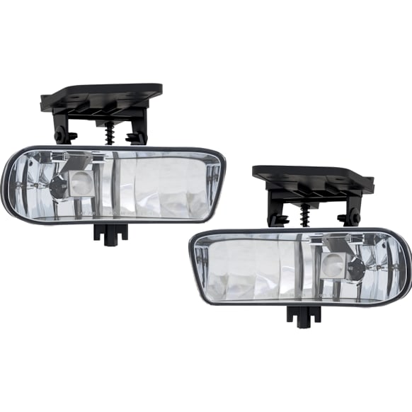 Front, Driver and Passenger Side Fog Lights, With Bulb(s), Halogen
