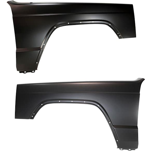 2001 Jeep Cherokee - Front, Driver and Passenger Side Fender, With Antenna Hole