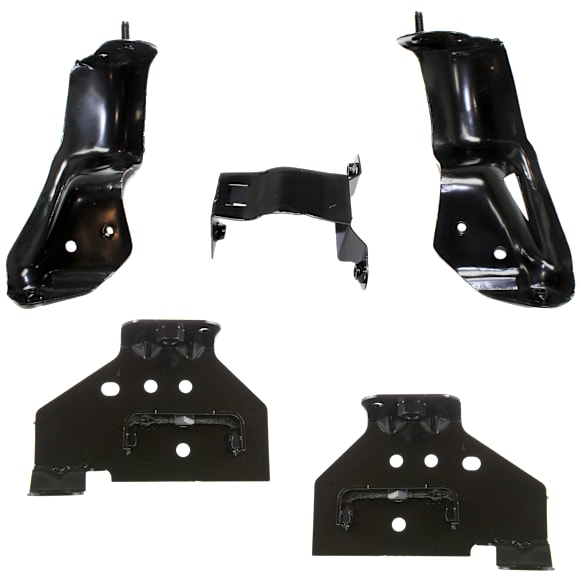 Front, Driver and Passenger Side, Center Bumper Bracket