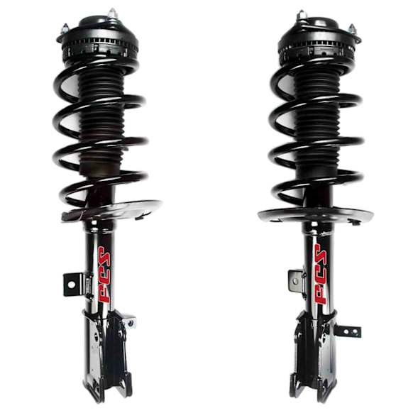 SET-2333406L-F Front, Driver and Passenger Side Fully Loaded Strut, Convertible
