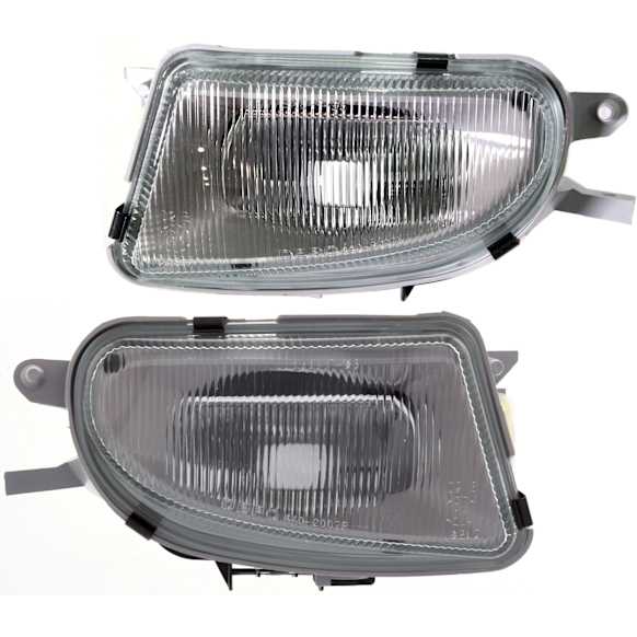 1998-2003 Mercedes Benz CLK320 - Front, Driver and Passenger Side Halogen Fog Light, With bulb(s)