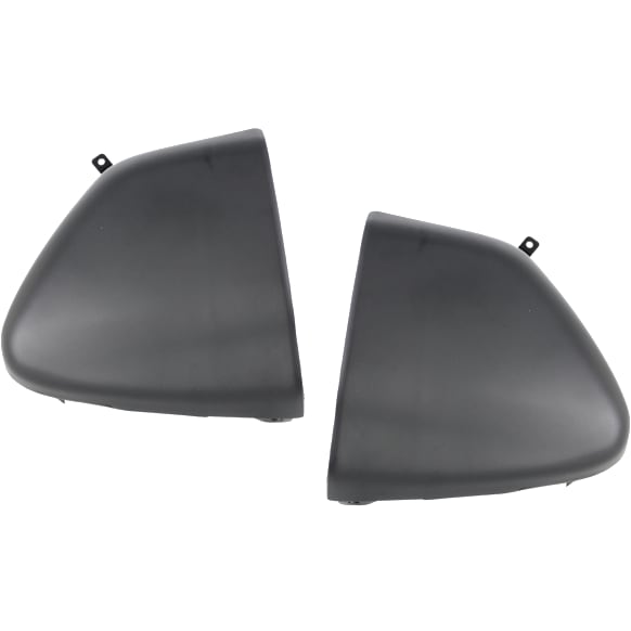 Rear, Driver and Passenger Side Bumper End, Primed Plastic