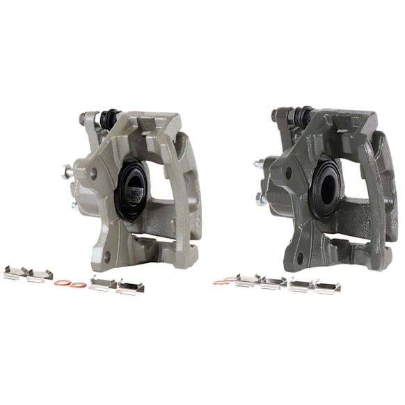 2012 Jeep Wrangler - Rear, Driver and Passenger Side Brake Caliper, 4WD, With Phenolic Piston; With Mounting Bracket