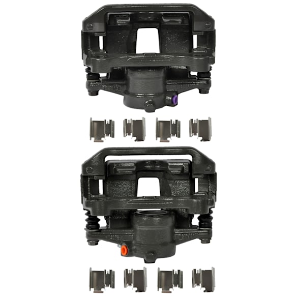 2014 Ram ProMaster 1500 - Rear, Driver and Passenger Side Brake Caliper, With Mounting Bracket, Without Heavy Duty Brakes, Front Wheel Drive
