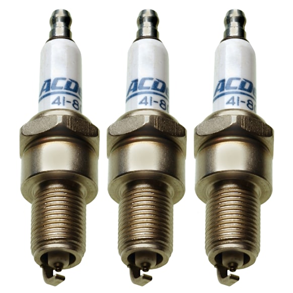 SET-AC41-802-3 Spark Plug, 1.0L, 3Cyl, Set of 3, Professional Platinum Series