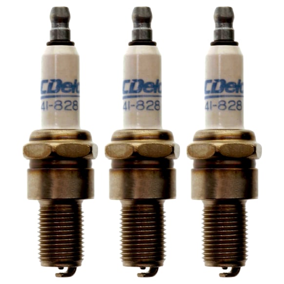SET-AC41-828-3 Spark Plug, 0.5L, 3Cyl, Set of 3, Professional Platinum Series