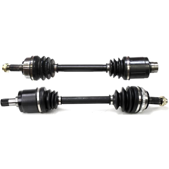 Front, Driver and Passenger Side Axle Assembly - New Set of 2